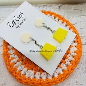 Hand Crafted - Pineapple Dangle Earrings